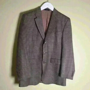 Ralph Lauren herring bone style,career,pure new wool men blazer / jacket/ coat .